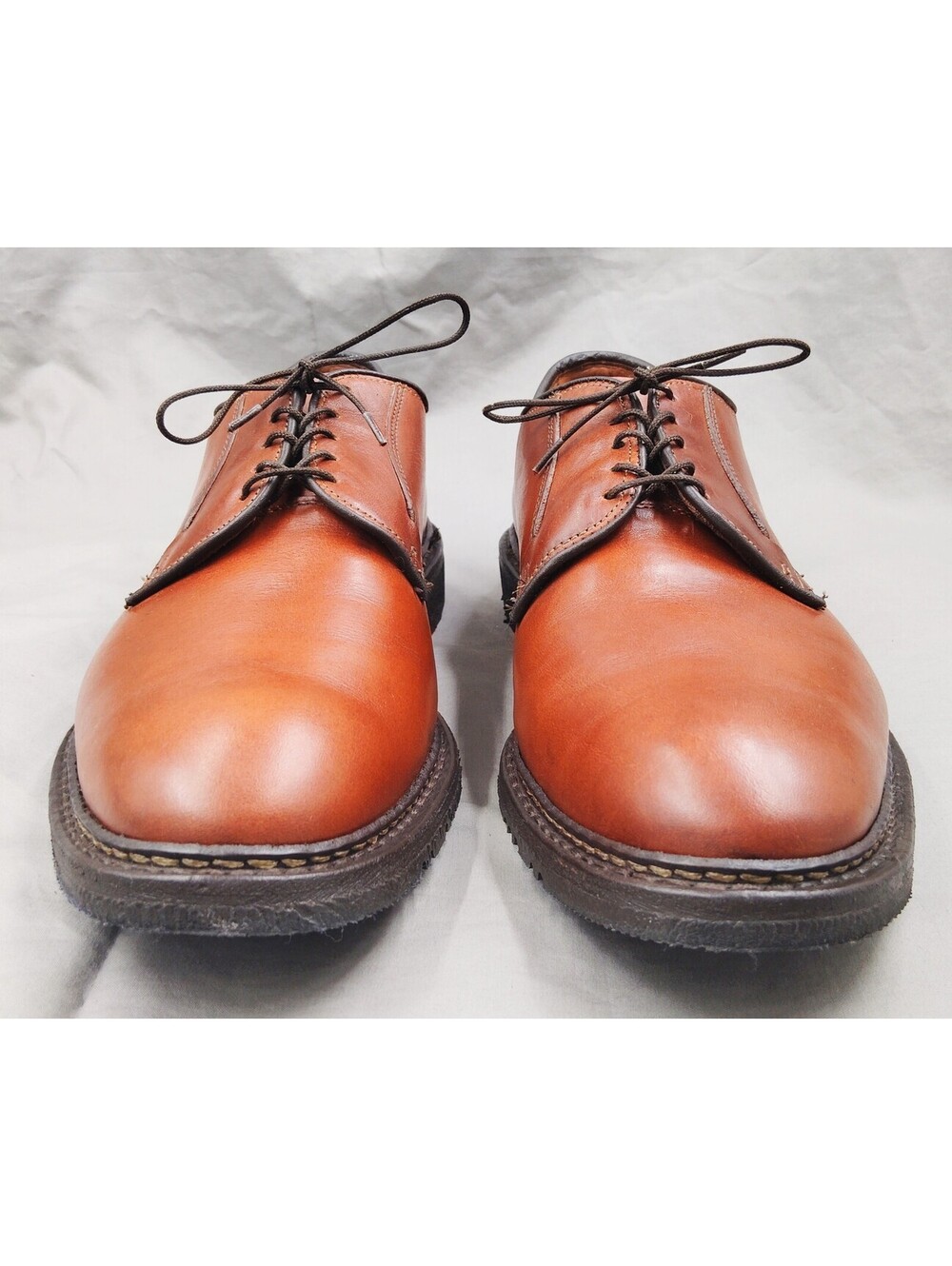 Allen Edmonds Badlands 1005 Brown Leather Derby Shoes Men's 11.5 D USA Made